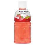 Mogu Mogu Strawberry Flavored Drink with Nata de Coco 320ml