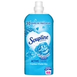 Soupline fabric softener concentrated Blue Carnation Active Fresh 1.2L