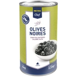 Chef Whole black olives size 34/36 2.5kg