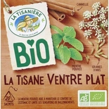 La Tisaniere Herbal Organic ventre plat tea x20 30g