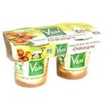 Vrai Chestnut yogurt made with sheep milk Organic 2x125g