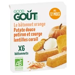 Good Gout Organic Sweet potat, Pumpkin, Squash & Coral Lentils from 12 months 120g
