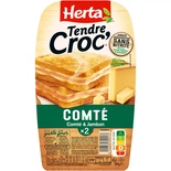 Herta Croc-Monsieur ham & Comte cheese 2x200g