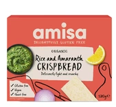 Amisa Crispbread - Amaranth Rice  Organic 120g