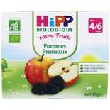 Hipp Apple & Prunes Organic 4x100g from 4 months