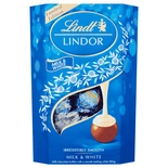 Lindt Lindor Milk & White Cornet 200g