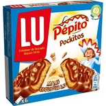 LU Pepito Pockitos bars milk chocolate 162g