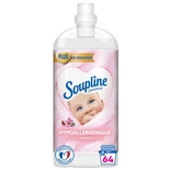 Soupline fabric softener hypoallergenic concentrated x64 washes 1.35L
