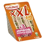 Daunat Ham & Emmental cheese sandwich XXL 230g