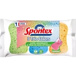 Spontex Trio colors vegetal sponges x3