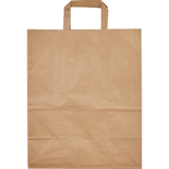 Kraft paper bag with handle 36x22x41cm (x50)