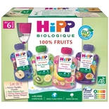 Hipp Organic Fruits Dessert Pouches 4 varieties from 6 months 8x90g