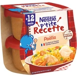 Nestle P'tite recette Paella from 12 months 2x200g