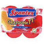 Spontex Gratounett' vegetal sponge long life x2