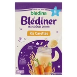 Bledina Blediner Rice & Carrots 4 to 36 months 210g