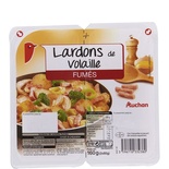 Auchan Poultry lardons 2x80g