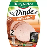 Fleury Michon Roast Turkey x2 slices 100g