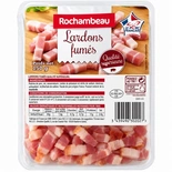 Rochambeau Smoked Lardons (Chopped Bacon) 150g