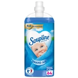 Soupline fabric softener concentrated Classic Freshness x64 washes 1.35L