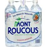Mont Roucous Natural mineral still water 6x1L
