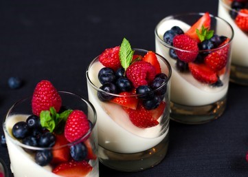 Fruit yogurts