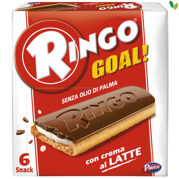 Pavesi Ringo Goal Latte 168g