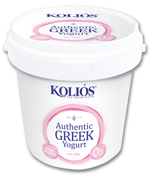 Kolios Authentic Greek Strained Yogurt 0% • EuropaFoodXB • Buy food ...