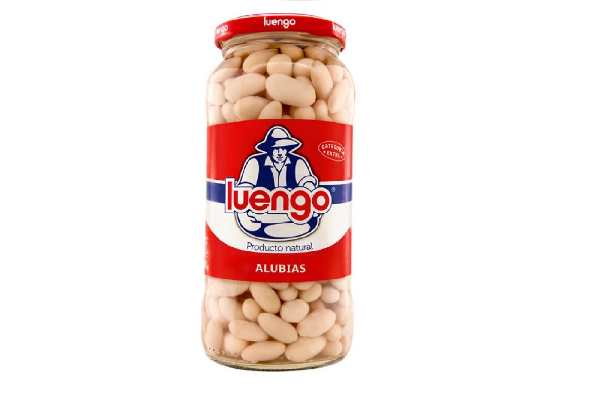 Luengo Cooked White Beans 570g