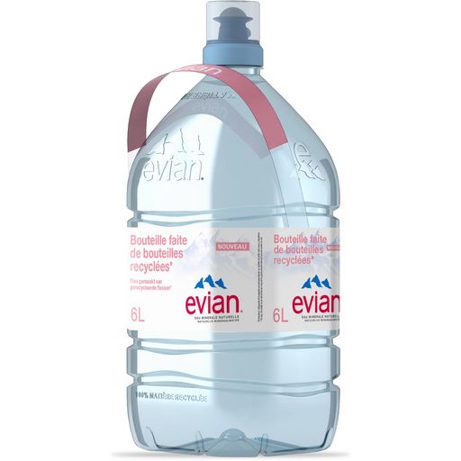 Evian Natural Mineral Still Water 6L