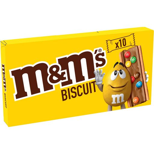 M&M's biscuits pocket x10 198g
