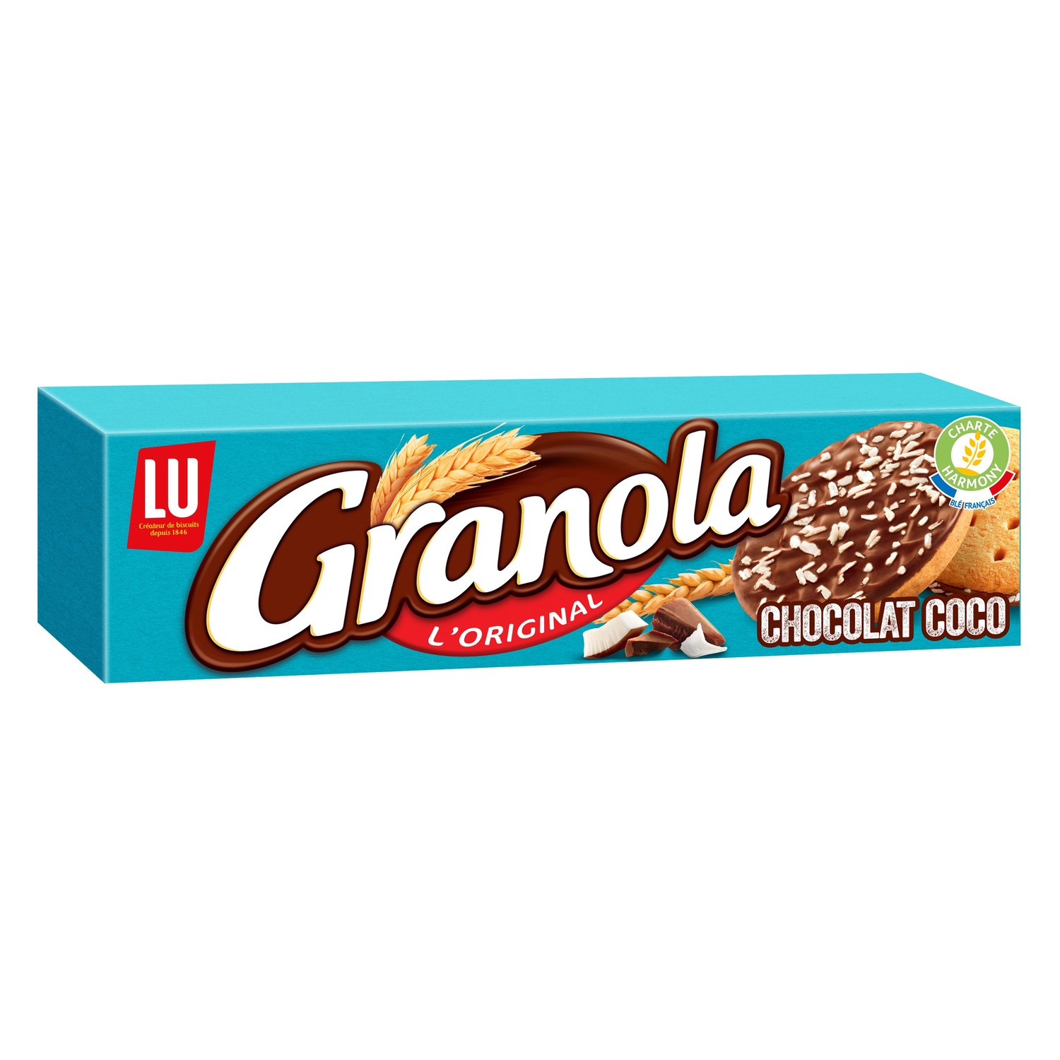 Chocolate Coconut Granola with Vanilla Frozen Yogurt Bakin' Bit