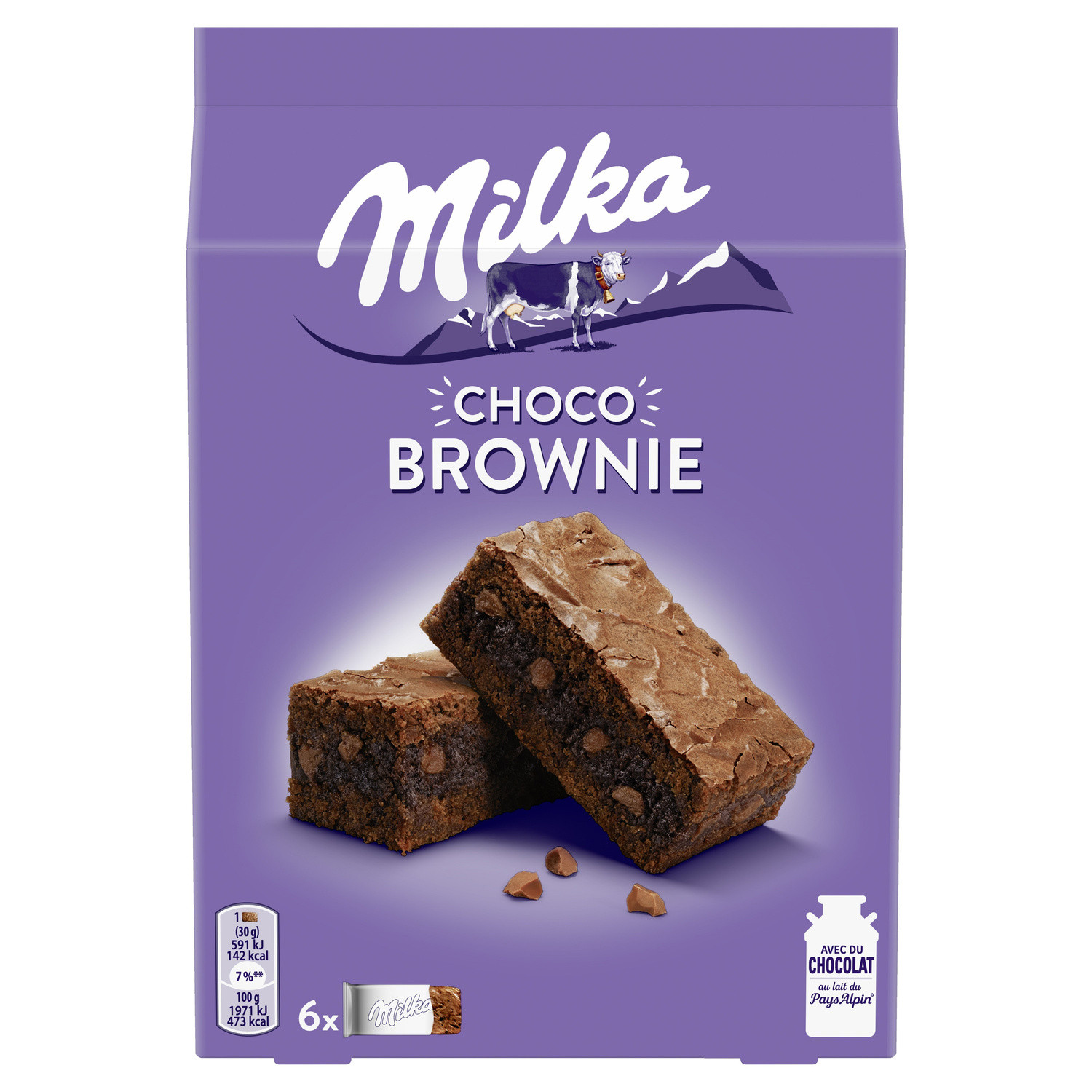 action milka brownie