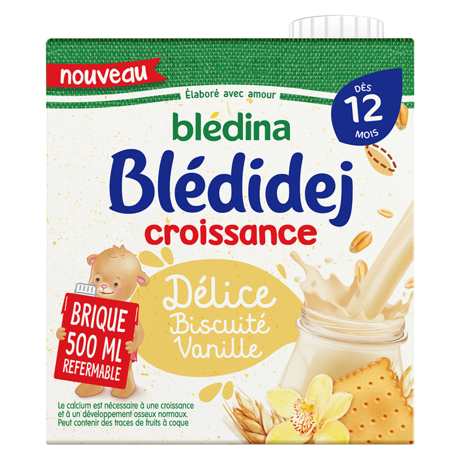 Bledina Bledidej Delice Vanilla Biscuit Flavor From 12 Months Europafoodxb Buy Food Online From Europe Best Price