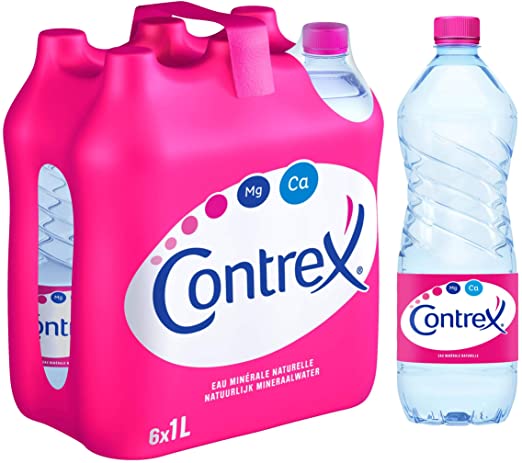 Contrex Natural mineral water 6X1L