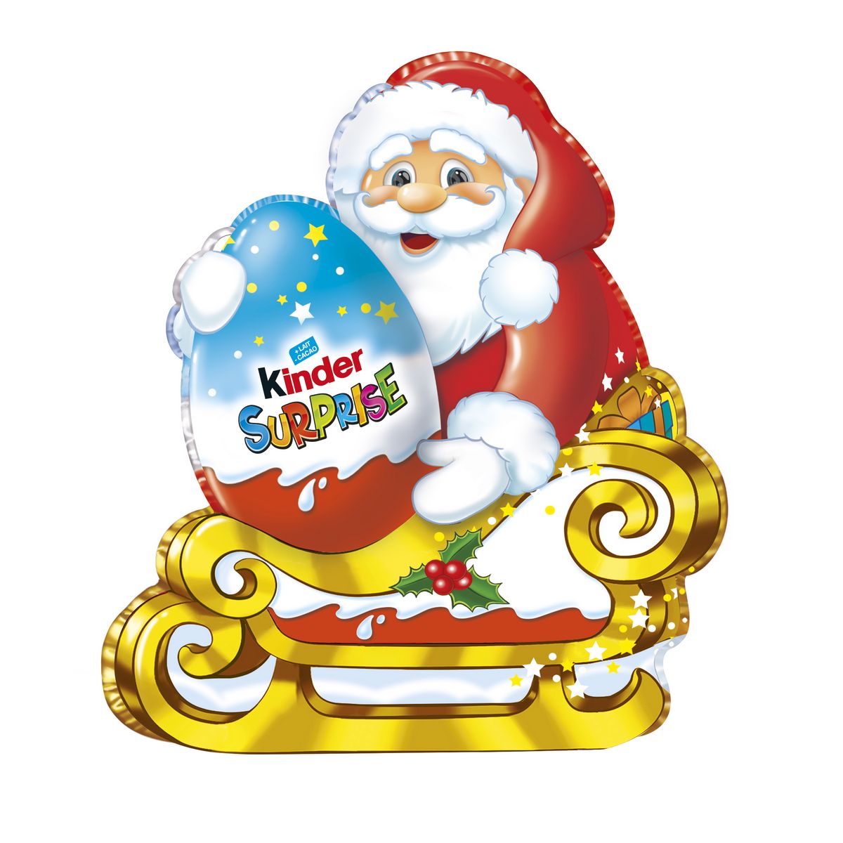 Kinder Santa Christmas Sledge 75g