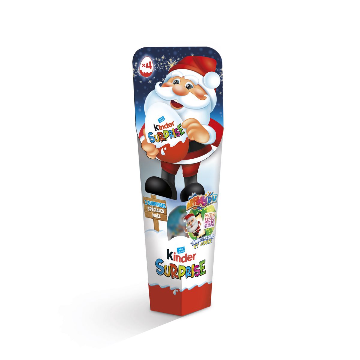 Kinder Surprise Special Christmas 4 eggs 80g