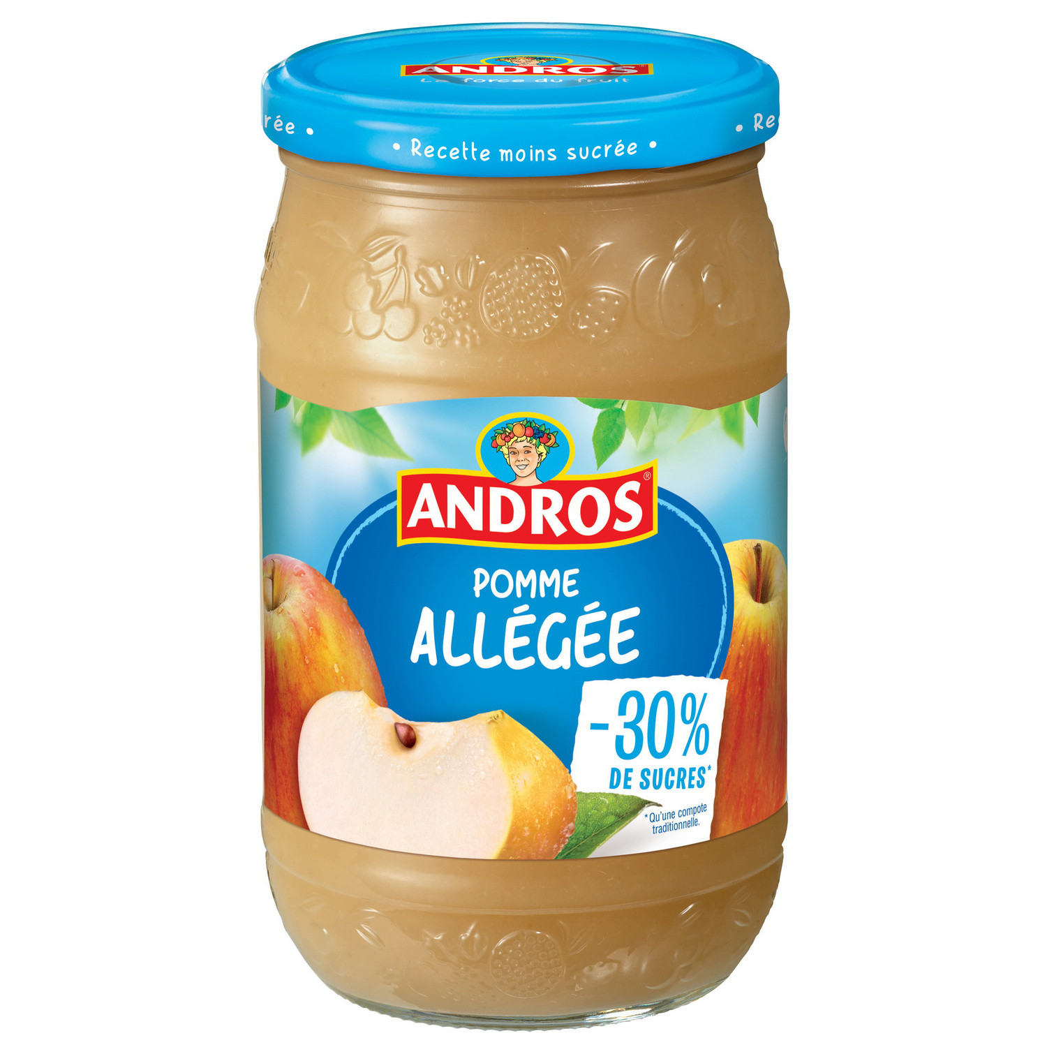 Andros Plain diet apple stewed 730g