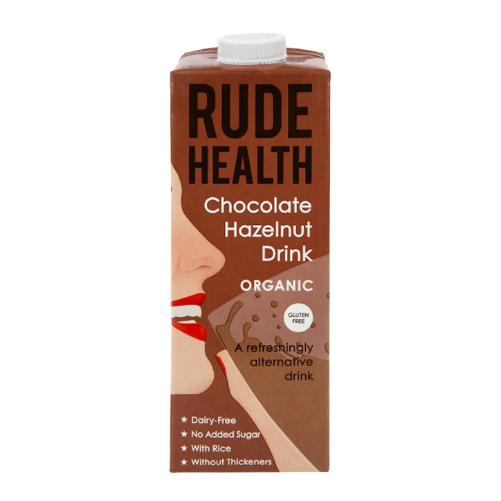 Rude Health Chocolate Hazelnut Drink Organic 1L