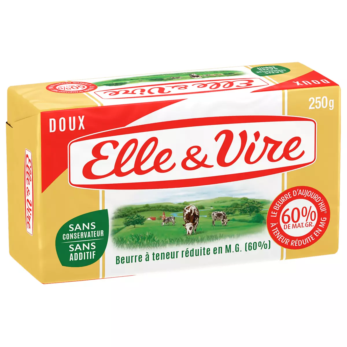 Elle & Vire Normandie's Butter 60% FAT 250g