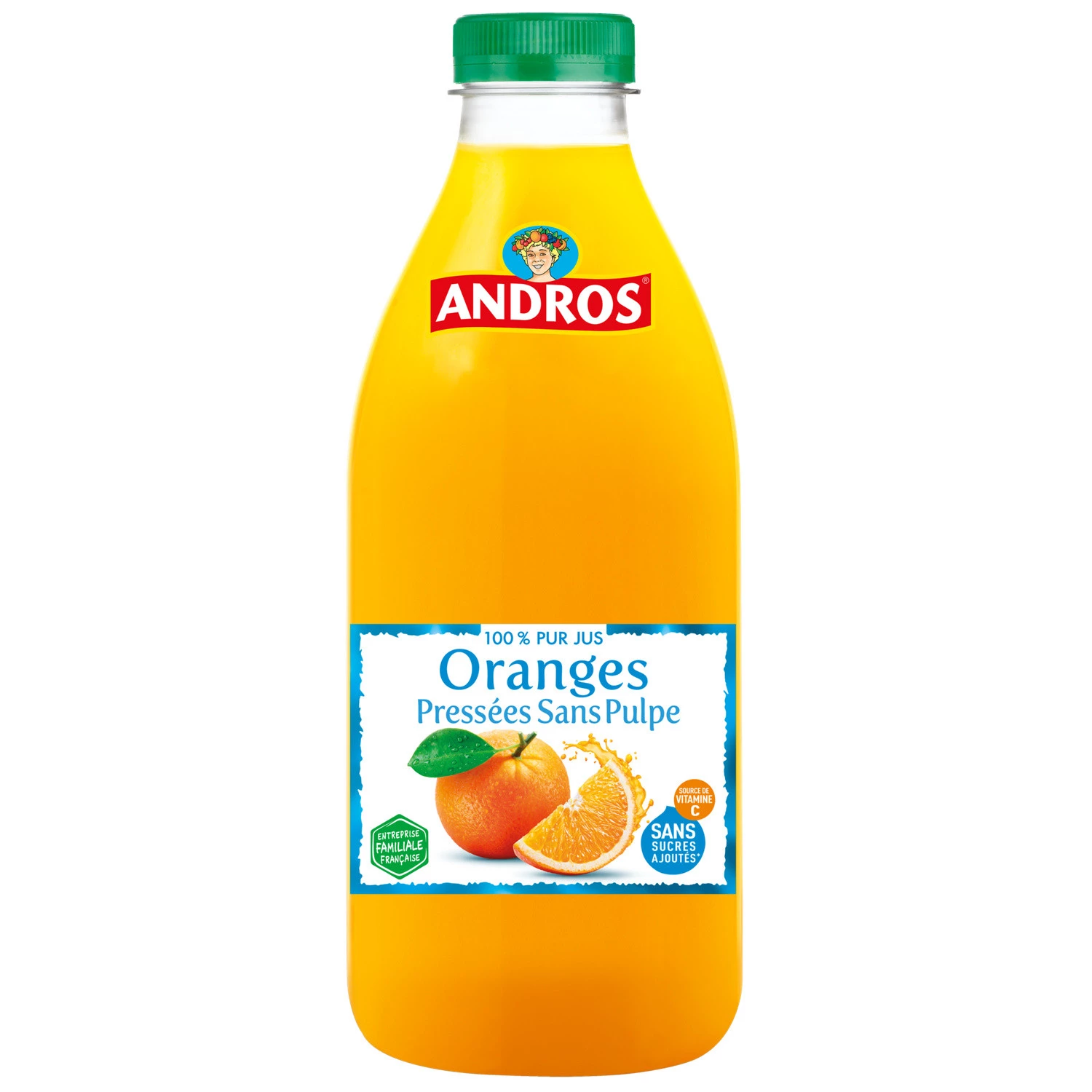 Andros Squeezed Orange juice smooth 1L