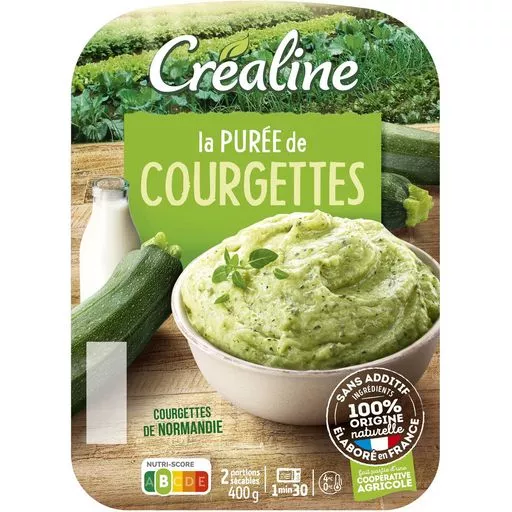 Crealine Courgettes puree 200g