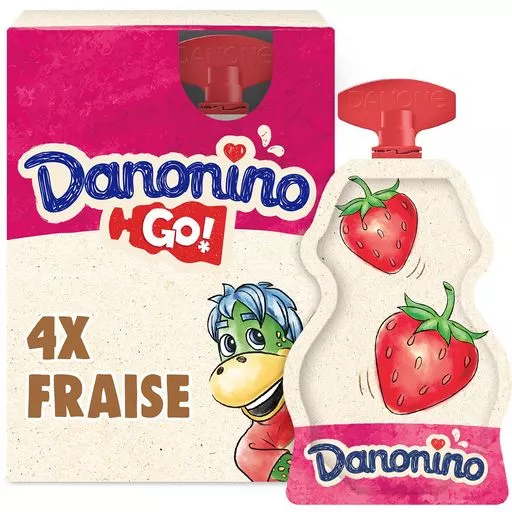 Danone Danonino to drink Strawberry 4x70g