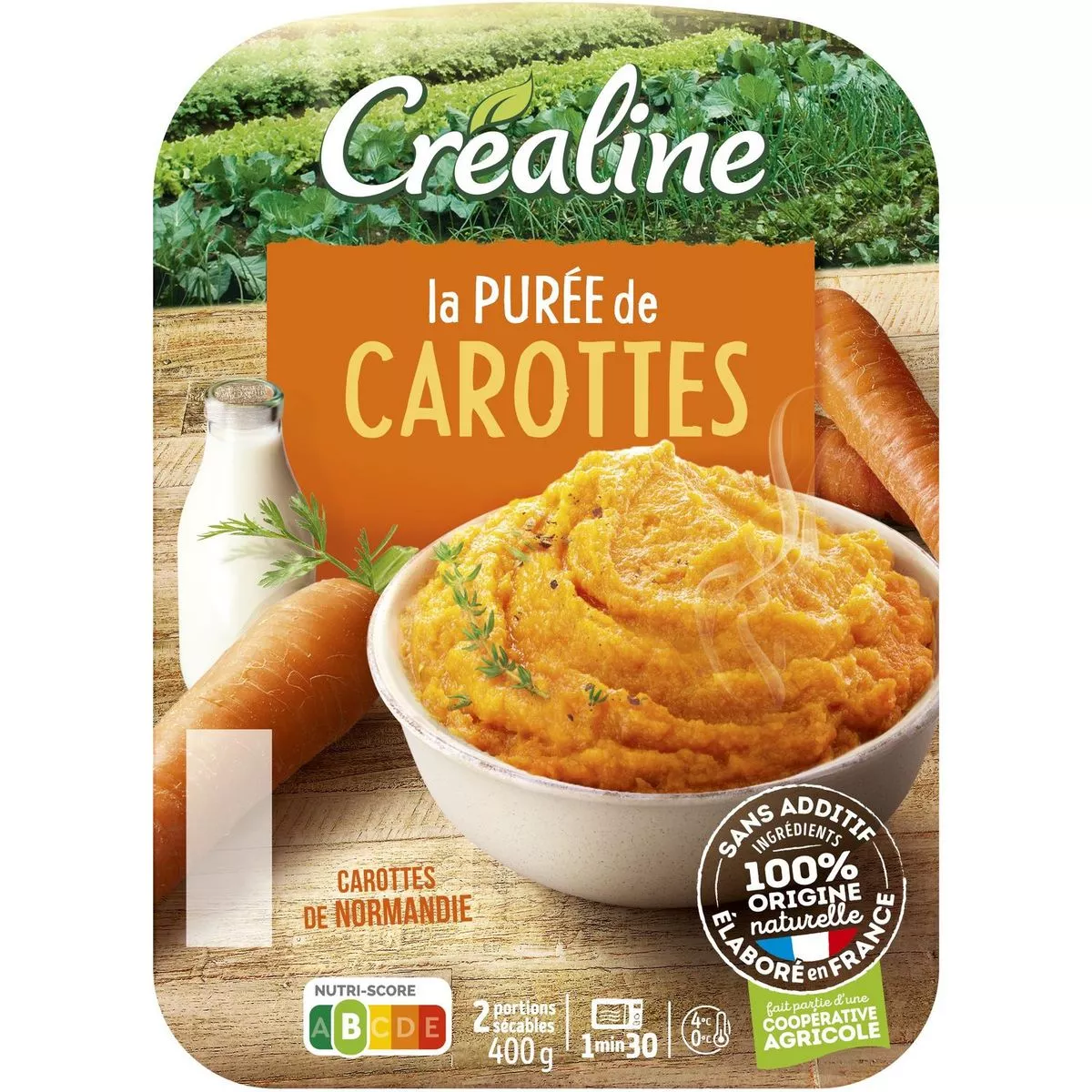 Crealine Carrots puree 200g