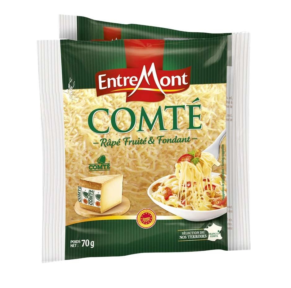 Entremont Grated Comte cheese 2x70g