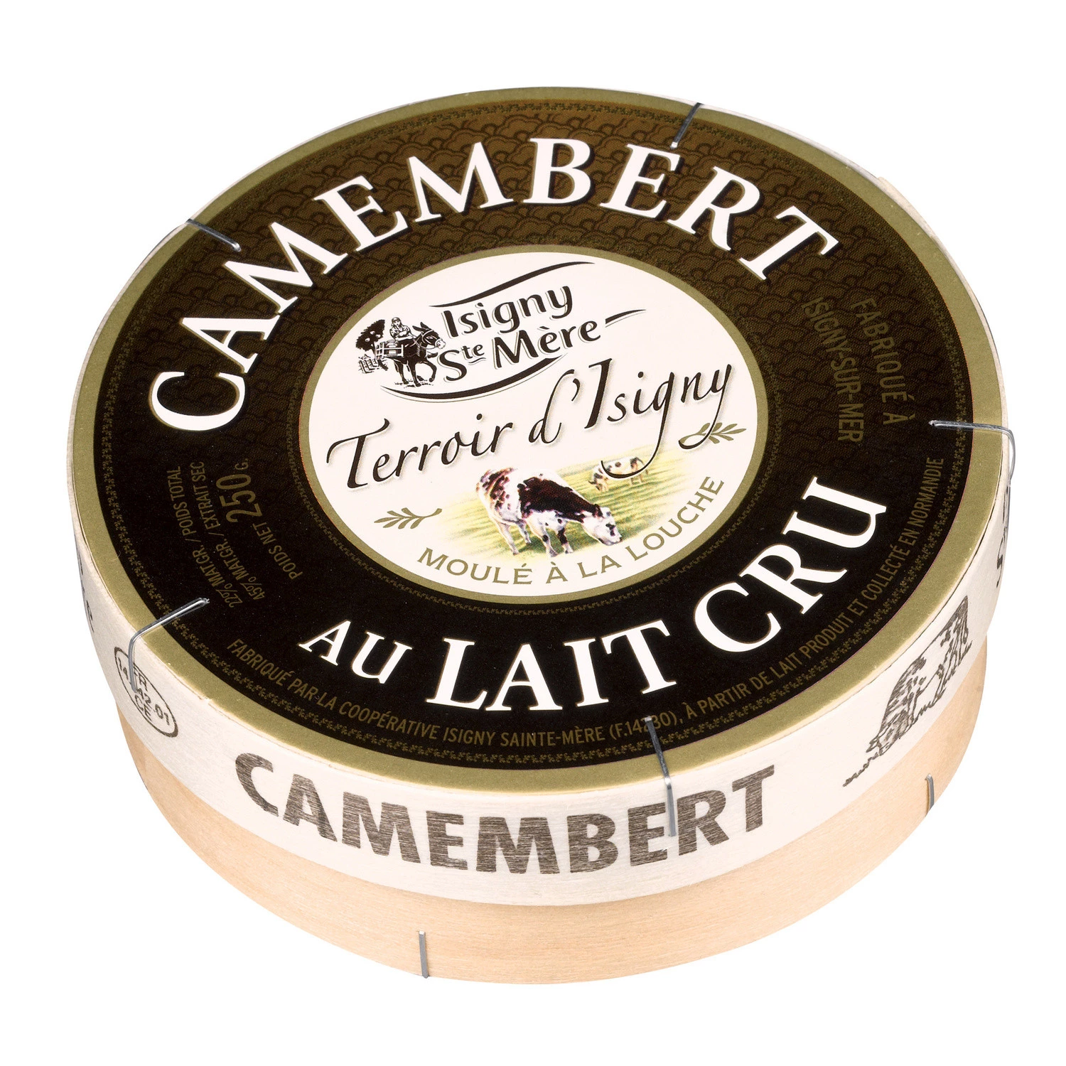 Isigny Camembert au Lait cru 250g