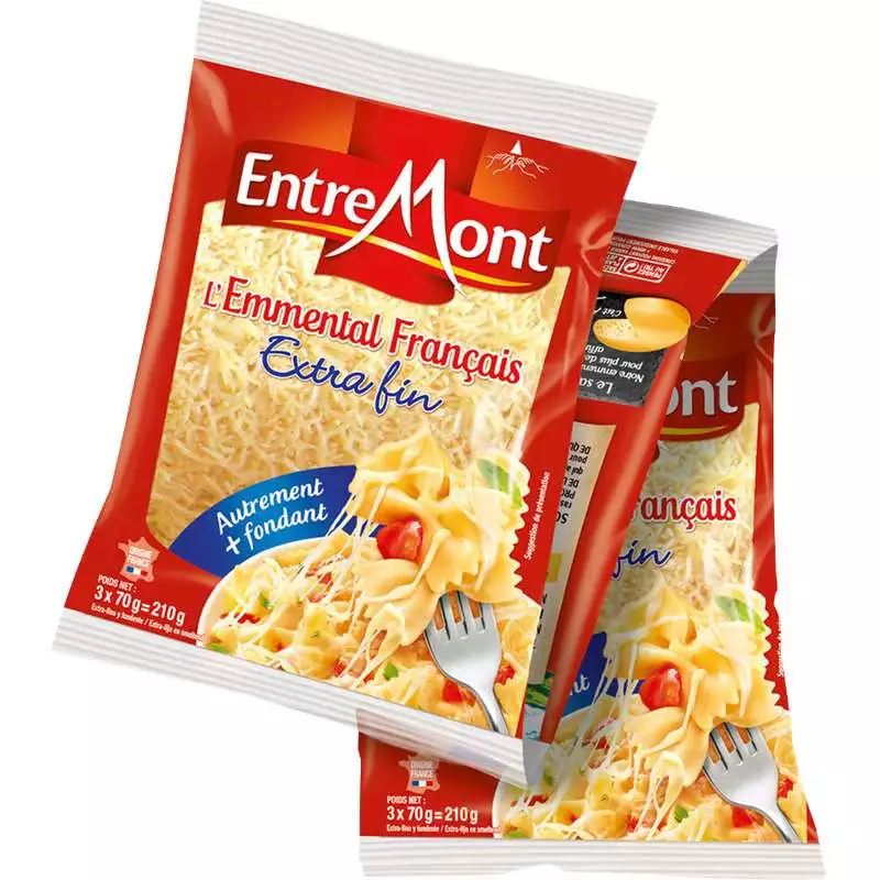 Entremont Emmental grated 3x70g
