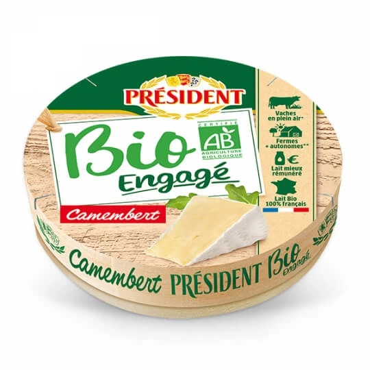 President Camembert ORGANIC 250g