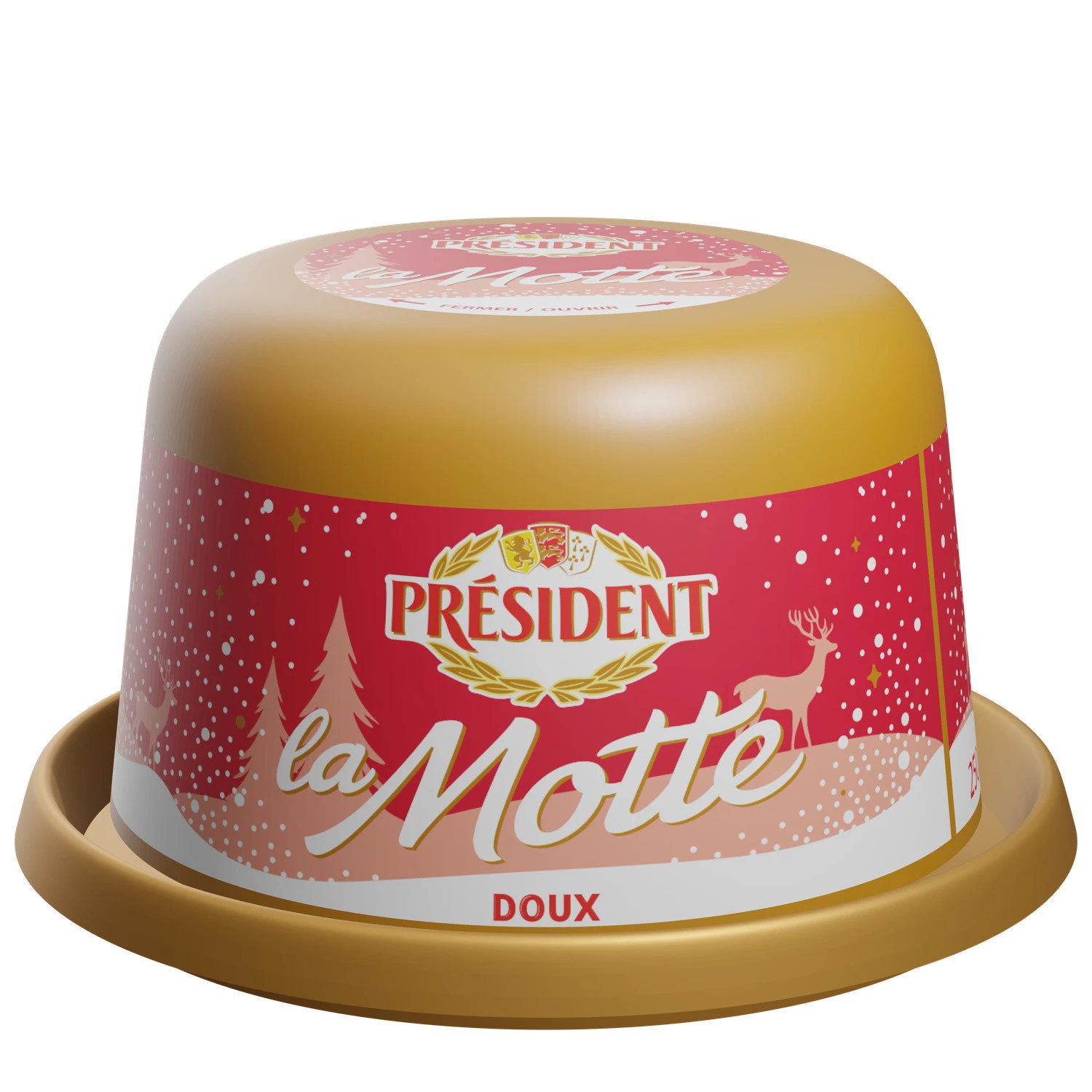 President Unsalted butter Motte shape 250g