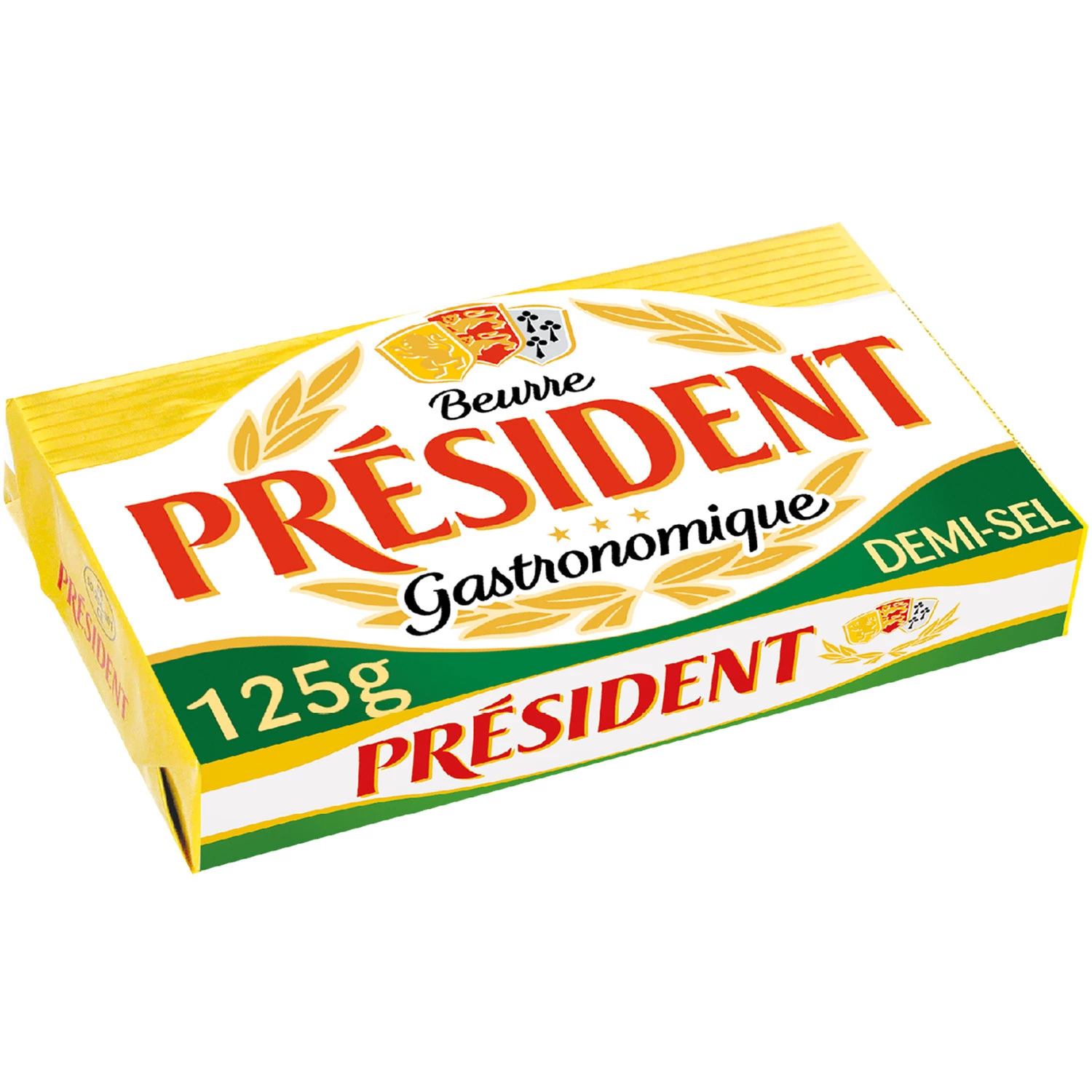 President Salted butter 125g