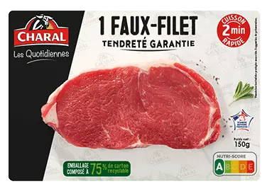 Charal Beef Faux filet x1 170g